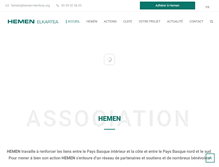 Tablet Screenshot of hemen-herrikoa.org